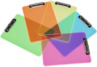 Klembord MAUL A4 staand transparant PS neon groen-7