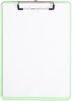 Klembord MAUL A4 staand transparant PS neon groen-1
