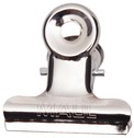 Papierklem MAUL Bulldog 30mm capaciteit 10mm zilver 10 stuks-2