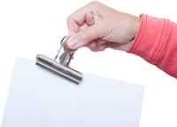 Papierklem MAUL Bulldog 70mm capaciteit 40mm zilver 5 stuks-3