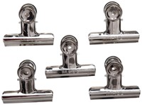 Papierklem MAUL Bulldog 70mm capaciteit 40mm zilver 5 stuks-4