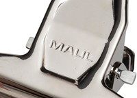 Papierklem MAUL Pro 75mm capaciteit 20mm zilver 2 stuks-2