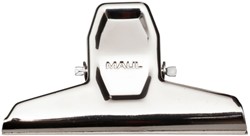 Papierklem MAUL Pro 95mm capaciteit 25mm zilver 2 stuks