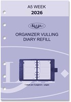 Agendavulling 2026 Kalpa A5 7dagen/2pagina's