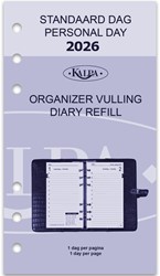 Agendavulling 2026 Kalpa Personal 1dag/1pagina