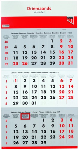 3-Maandskalender 2026 Quantore