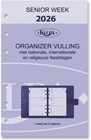 Agendavulling 2026 Kalpa Senior 7dagen/2pagina's