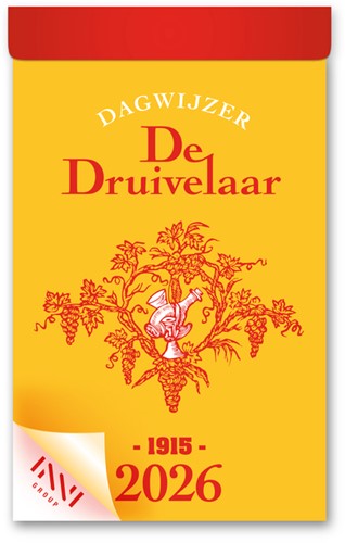 Dagscheurkalender 2026 de Druivelaar