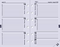 Organizer Kalpa Pocket inclusief agenda 2026-2027 7dagen/2pagina's keta bruin-4