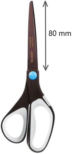 Schaar Scotch 20cm titanium blister-2