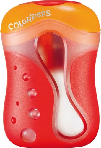 Puntenslijper Maped Color'Peps 2gaats display á 24 stuks assorti-3