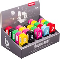 Puntenslijper-gum Bruynzeel Teens display à 25 stuks assorti