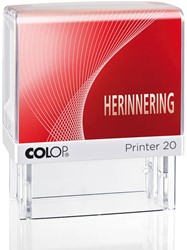 Tekststempel Colop Printer 20/L herinnering