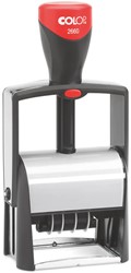 Woord-datumstempel Colop Heavy Duty 2660 Classic Line personaliseerbaar