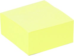 Memoblok Quantore 76x76mm 400 geel 400 vel