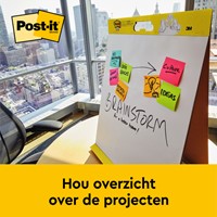 Meeting chart Post-it 563R Super Sticky 50,8x58,4cm met tafelstandaard wit 20 vel-1