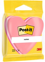 Memoblok Post-it Vormen 2007 70x70mm kubus hart roze-2