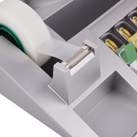 Bureau organiser Post-it C50 zilvergrijs incl inhoud-3