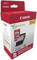 Inktcartridge Canon CLI-581 zwart + 3 kleuren-2