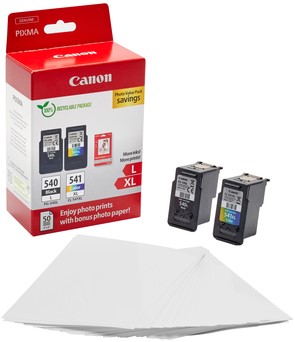Inktcartridge Canon PG-540L CL-541XL zw+kl+papier-3
