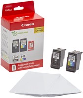 Inktcartridge Canon PG-540 CL-541 zw + kl + papier-3