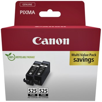 Inktcartridge Canon PGI-525 zwart 2x