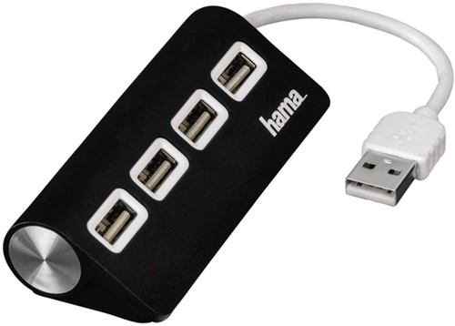 Hub Hama 2.0 USB-A naar USB-A 4x