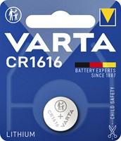 Batterij VARTA knoopcel 1x CR1616 lithium