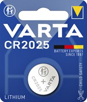 Batterij VARTA knoopcel 1x CR2025 lithium
