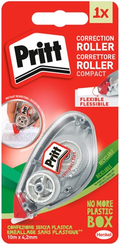 Correctietape Pritt Compact Flex 4.2mmx10m op blister