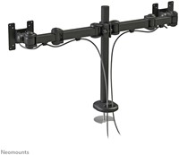 Monitorarm Neomounts D960DG doorvoerklem zwart-2