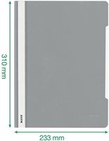 Snelhechter Leitz Standaard A4 gerecycled PP oranje-3