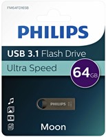 USB stick 3.1 Philips Moon USB-A 64GB grijs-2