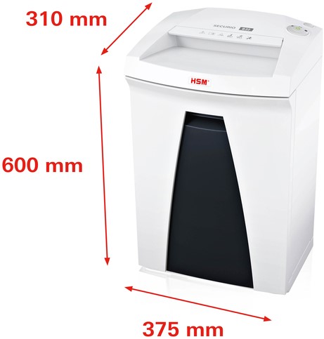 Papiervernietiger HSM Securio B22 stroken 3.9mm-2