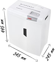 Papiervernietiger HSM shredstar X10 snippers 4.5x30mm-2