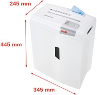 Papiervernietiger HSM shredstar X10 snippers 4.5x30mm-2