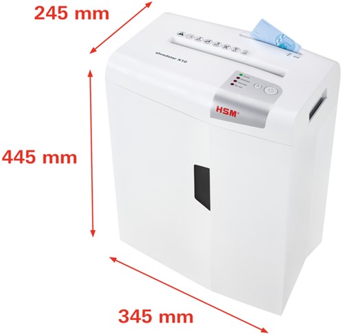 Papiervernietiger HSM shredstar X10 snippers 4.5x30mm-2