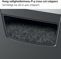 Papiervernietiger Rexel Momentum X410 snippers 4x28mm-4
