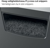 Papiervernietiger Rexel Momentum X312 snippers 5x42mm-4