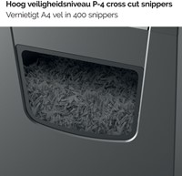 Papiervernietiger Rexel Momentum X410-SL snippers 4x28mm-10