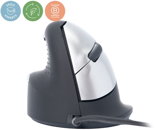 Muis R-Go Ergonomisch HE Break Draad Links M
