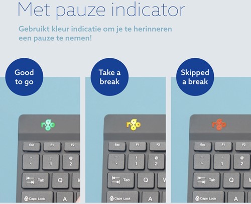 Toetsenbord R-Go Ergonomisch Split Break AZERTY-3
