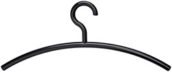 Kledinghanger MAUL acryl 460X190mm zwart 5 stuks