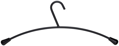 Kledinghanger MAUL metaal 460x190mm zwart 5 stuks