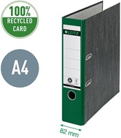 Ordner Leitz 1080 180° 80mm karton A4 groen-6