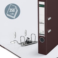 Ordner Leitz 1015 180° 50mm PP A4 bruin-1