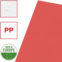 Insteekmap L-model Esselte standaard A4 0.11mm PP rood 100 stuks-10