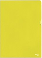 Insteekmap L-model Esselte standaard A4 0.11mm PP geel 100 stuks