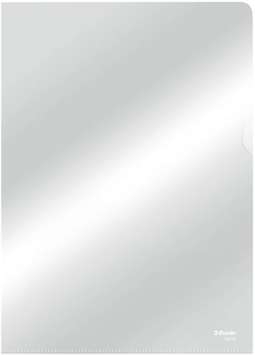 Insteekmap L-model Esselte standaard copy safe 0.11mm PP A4 glashelder 100 stuks