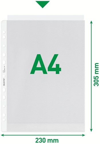 Showtas Leitz Premium copy safe 0.13mm PP A4 100 stuks-2